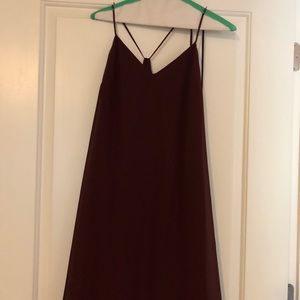 Nouvelle Amsale SZ Small Bridesmaid Garnet Dress